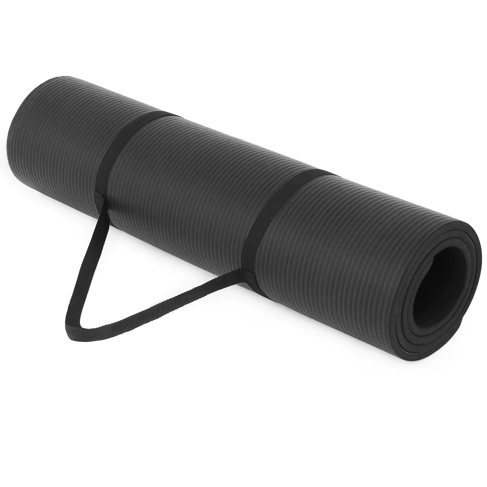 Sandra 1/2-Inch Extra Thick Yoga Mat with Carrying Strap