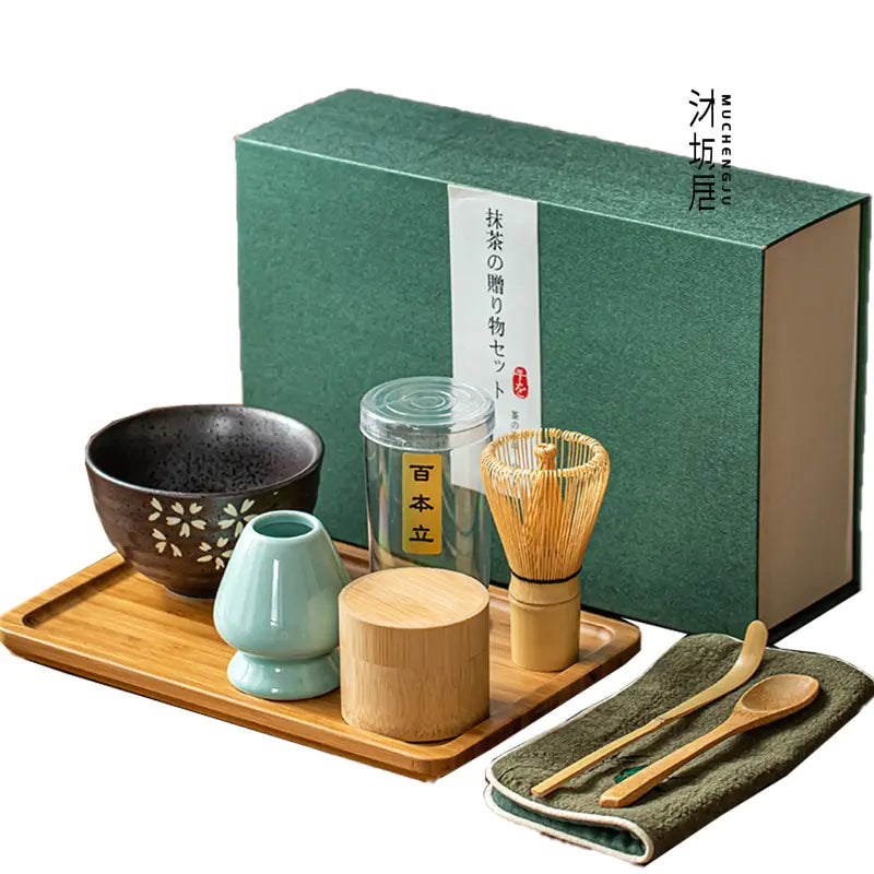 Traditional Matcha Making Bamboo Set