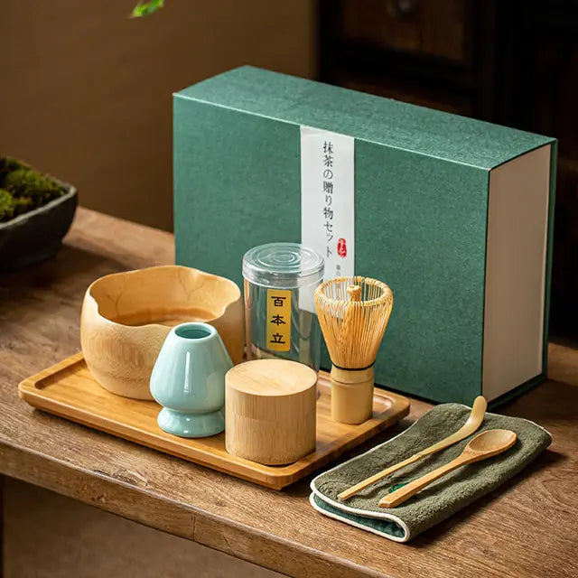 Traditional Matcha Making Bamboo Set